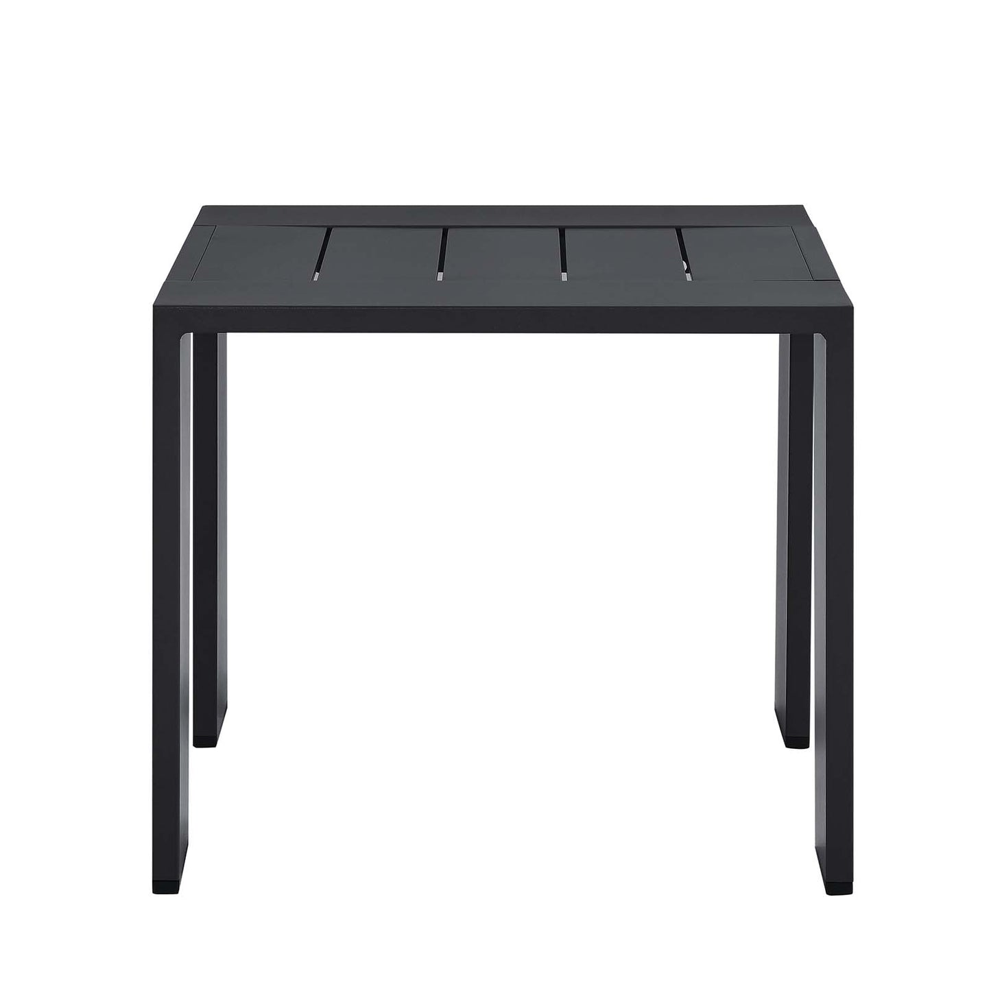 Tahoe Outdoor Patio Powder-Coated Aluminum End Table By Modway - EEI-6635 | Outdoor Sofas, Loveseats & Sectionals | Modishstore - 3