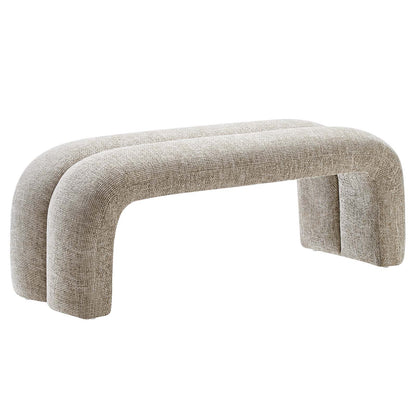 Dax 50.5" Chenille Upholstered Accent Bench By Modway - EEI-6769 | Benches | Modishstore - 17