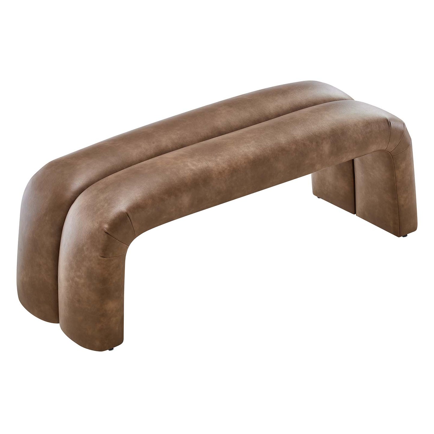 Dax 50.5" Vegan Leather Upholstered Accent Bench By Modway - EEI-6770 | Benches | Modishstore - 3