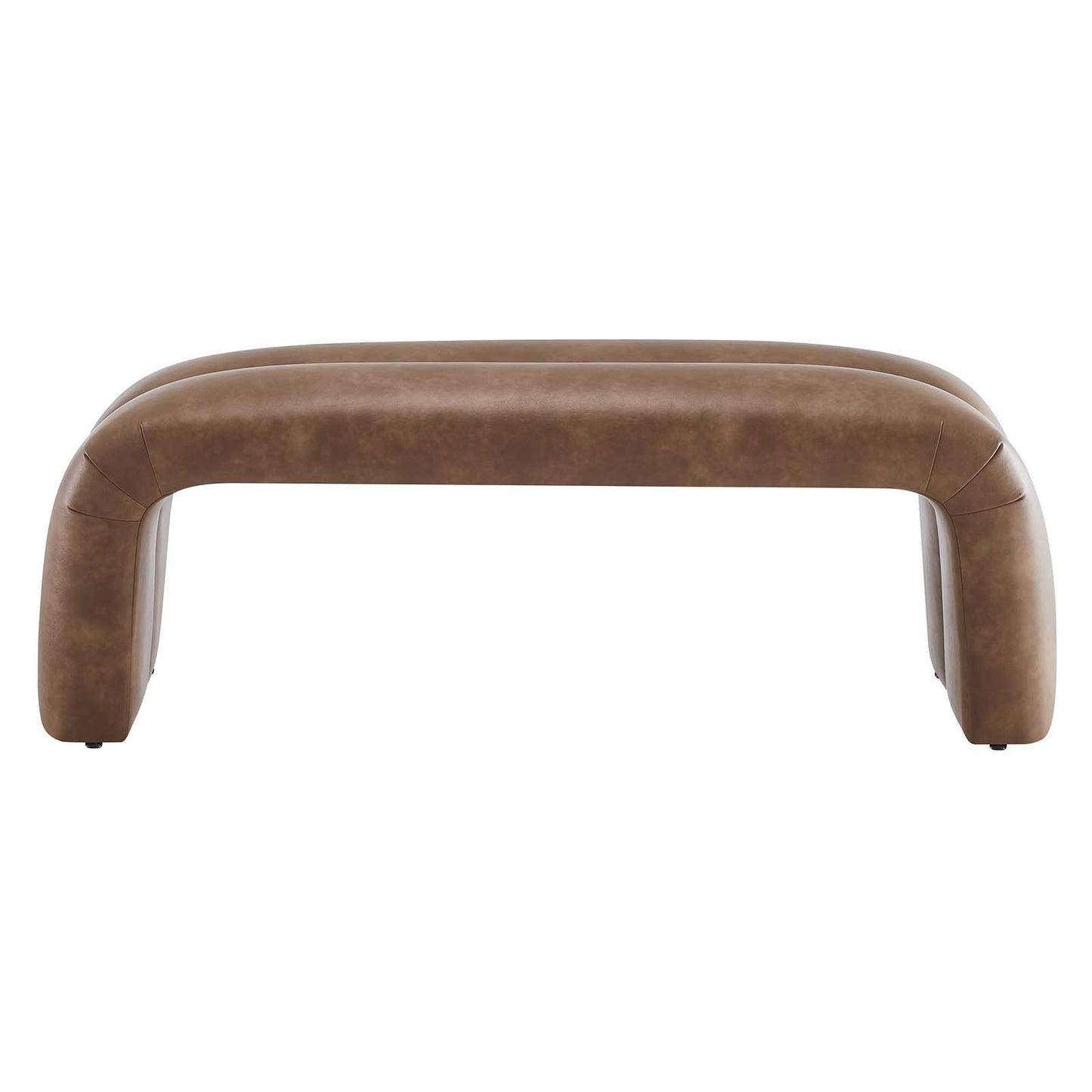 Dax 50.5" Vegan Leather Upholstered Accent Bench By Modway - EEI-6770 | Benches | Modishstore - 4