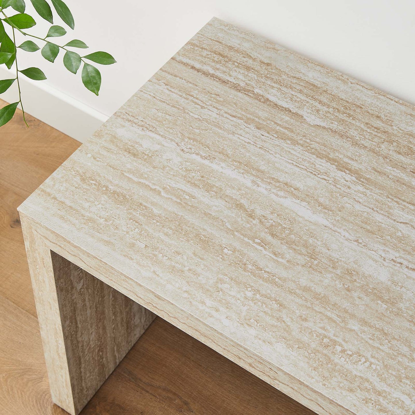 Mirella 53.5” Faux Travertine Bench By Modway - EEI-6774 | Benches | Modishstore - 8