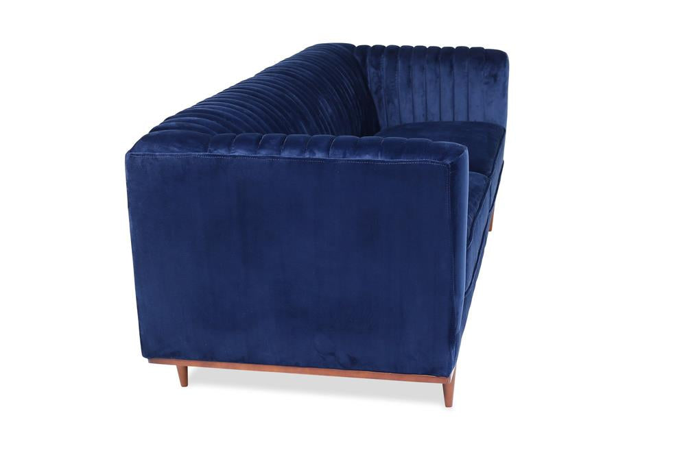 Edloe Finch Laurel Velvet Sofa | Sofas Modishstore - 3