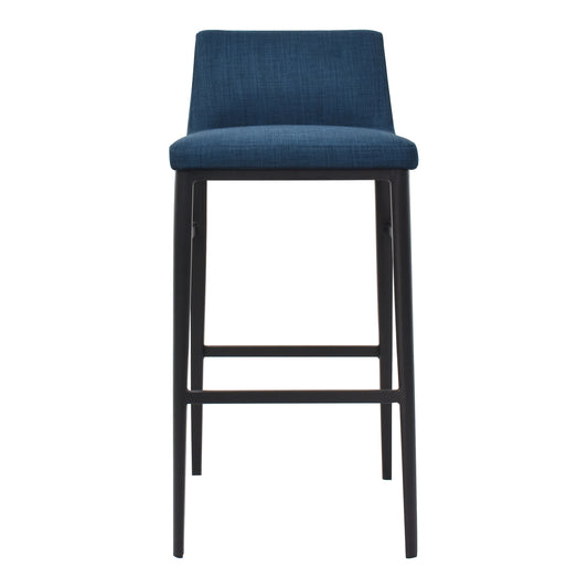 Baron Barstool Blue By Moe's Home Collection | Bar Stools | Modishstore - 1