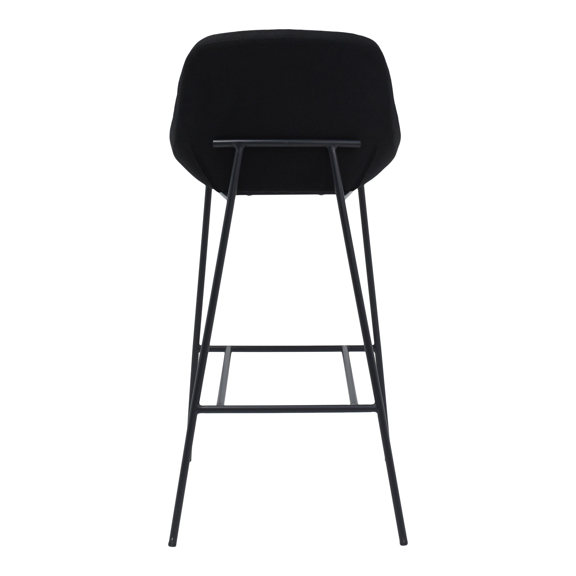 Shelby Barstool Black By Moe's Home Collection | Bar Stools | Modishstore - 3