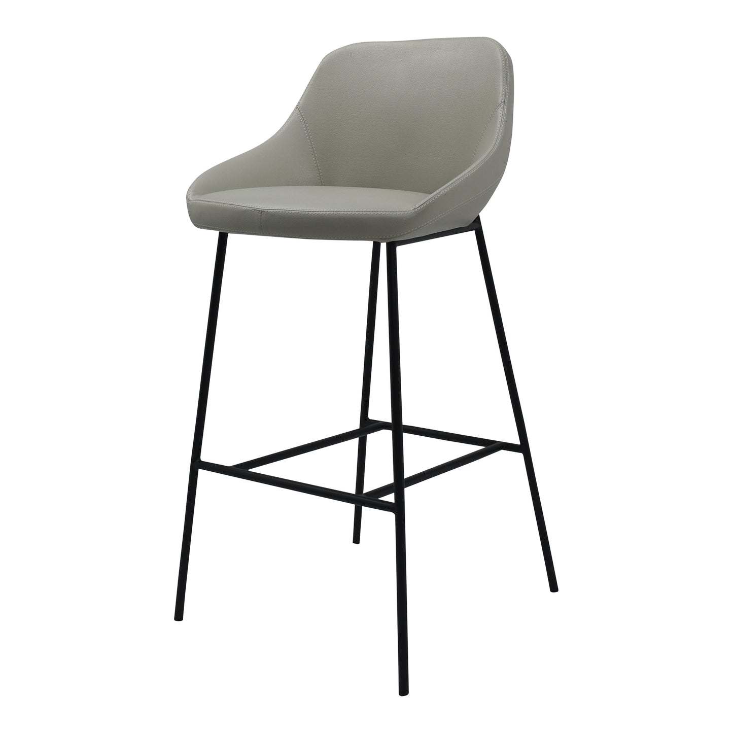 Shelby Barstool Black By Moe's Home Collection | Bar Stools | Modishstore - 6