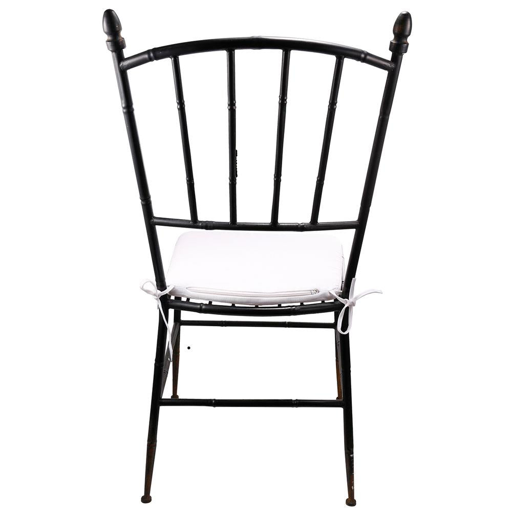 A&B Home Wrought-Iron Lawn Chair - 3