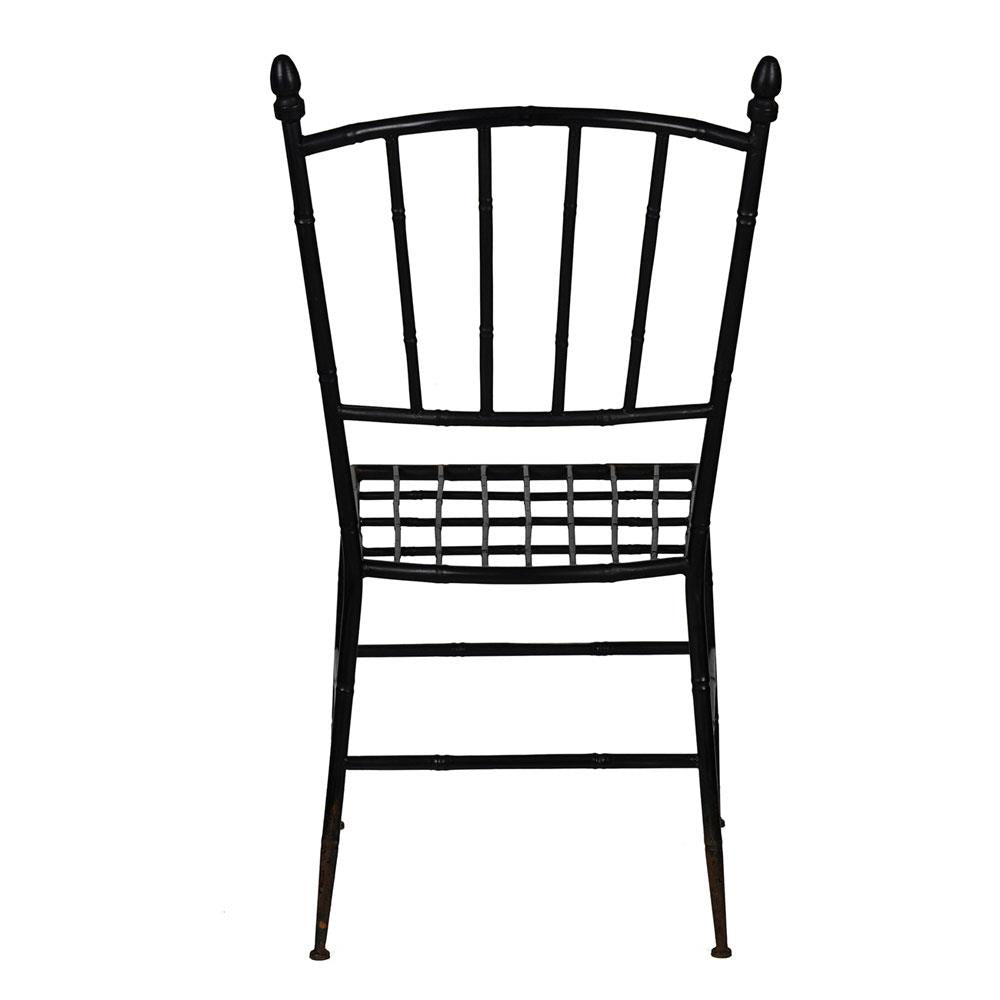 A&B Home Wrought-Iron Lawn Chair - 4