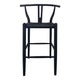 Ventana Barstool Black By Moe's Home Collection | Bar Stools | Modishstore - 1