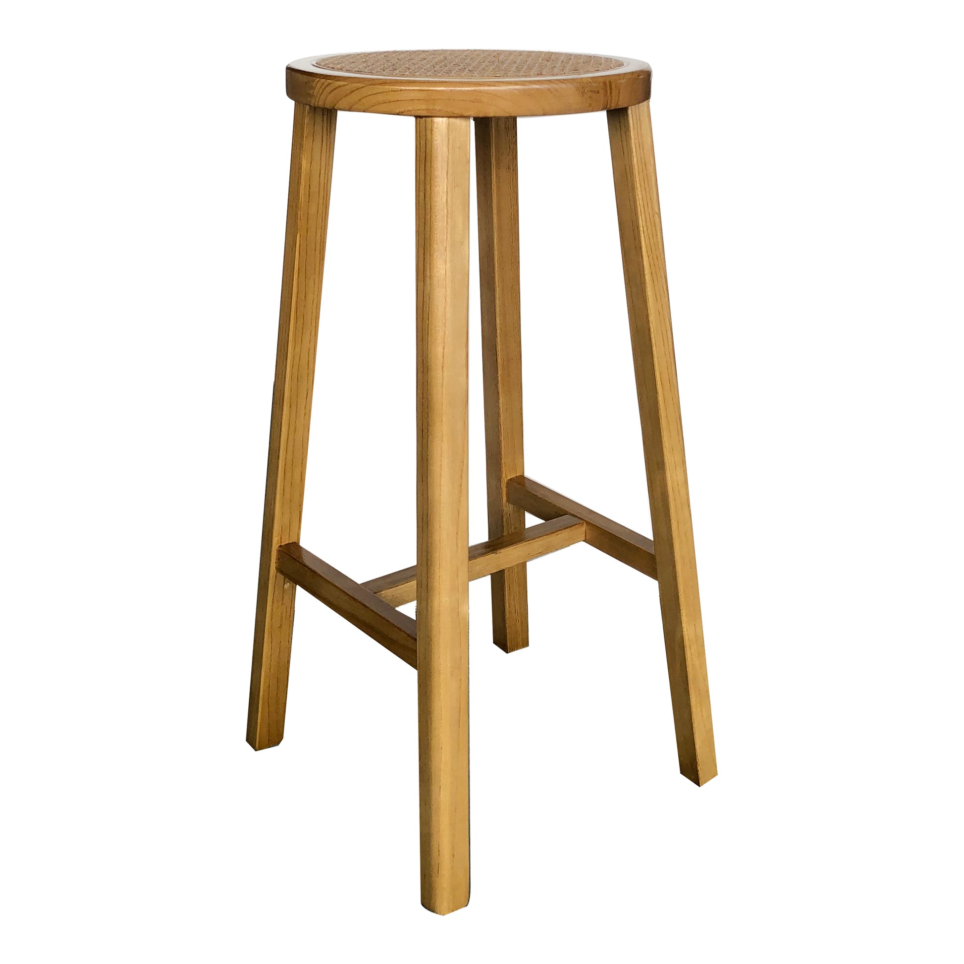 Mcguire Barstool Natural By Moe's Home Collection | Bar Stools | Modishstore - 2