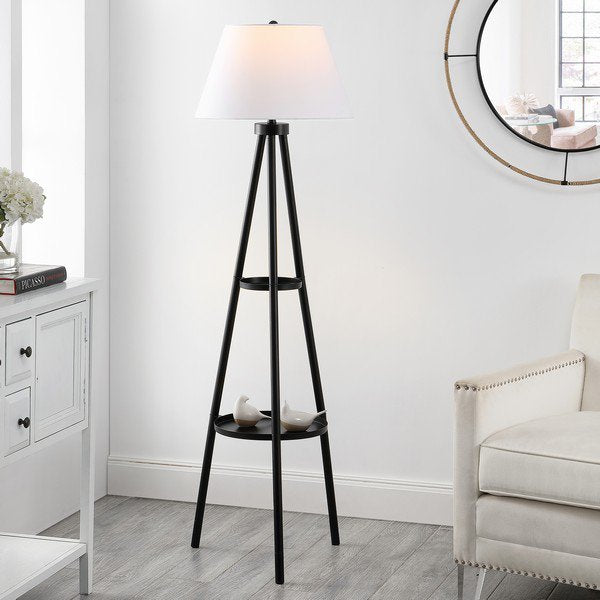 Safavieh Dorea Floor Lamp - Black | Floor Lamps | Modishstore