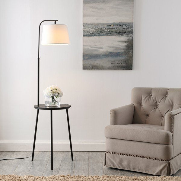 Safavieh Celyn Floor Lamp - Black | Floor Lamps | Modishstore