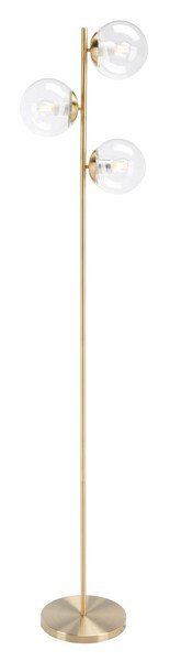 Safavieh Niobe Floor Lamp - Antique Gold | Floor Lamps | Modishstore - 2