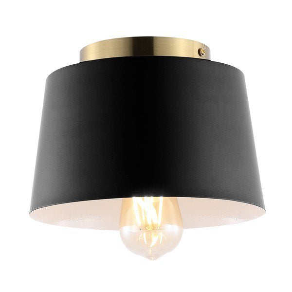 Safavieh Parkes Flush Mount - Black | Ceiling Lamps | Modishstore - 2