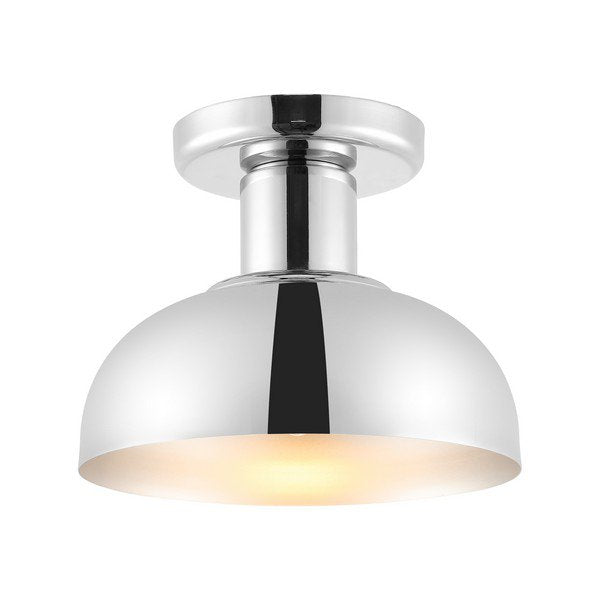 Safavieh Helm Flush Mount - Chrome | Ceiling Lamps | Modishstore - 2