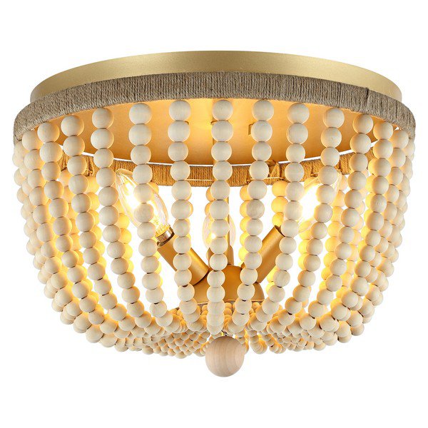 Safavieh Alodia Chandelier - White Wash | Chandeliers | Modishstore - 2