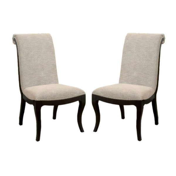 Ornette Contemporary Side Chair, Set Of 2 By Benzara | Armchairs | Modishstore - 3