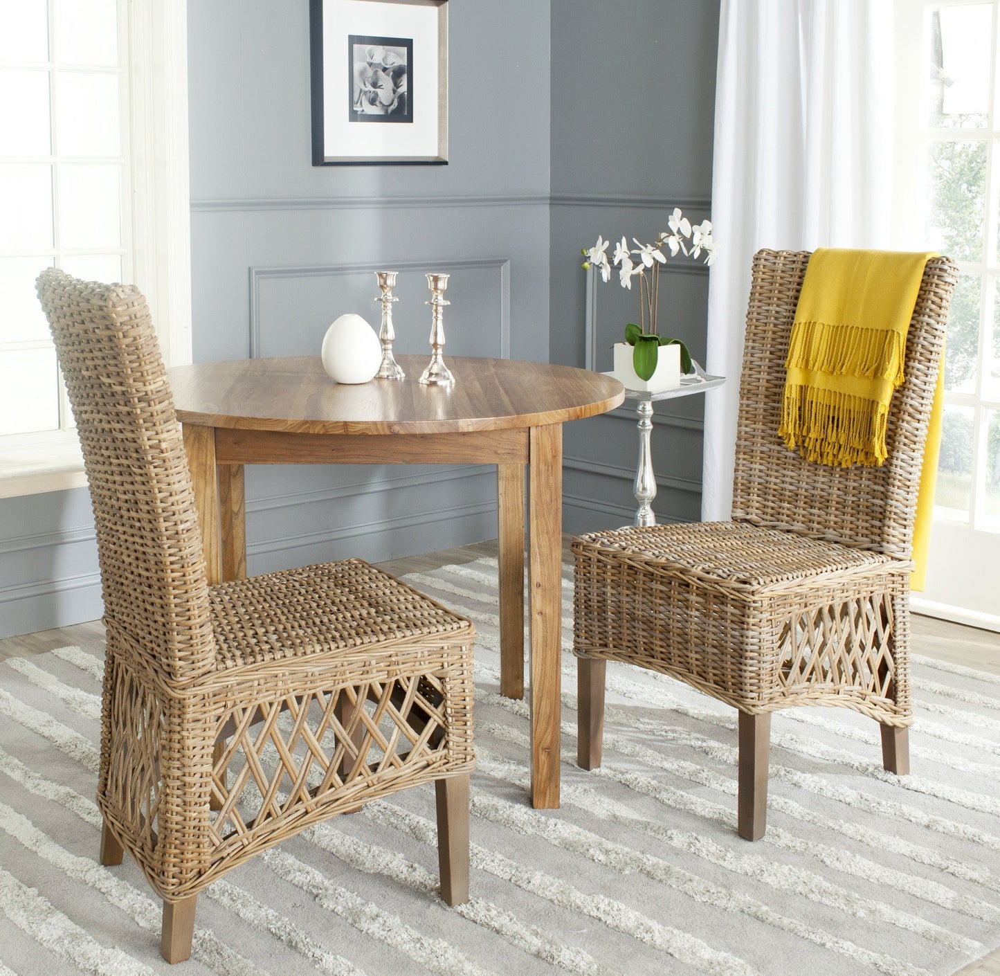 Safavieh Sumatra Rattan Side Chair | Dining Chairs | Modishstore - 1