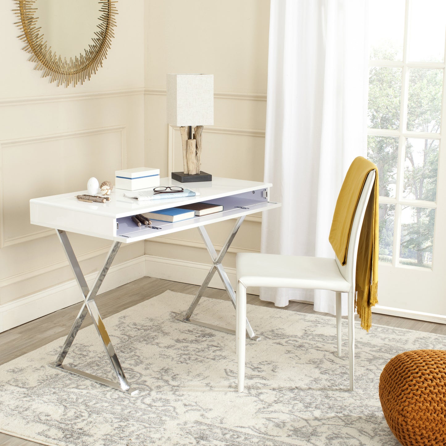 Safavieh Gordon Desk | Desks | Modishstore - 1