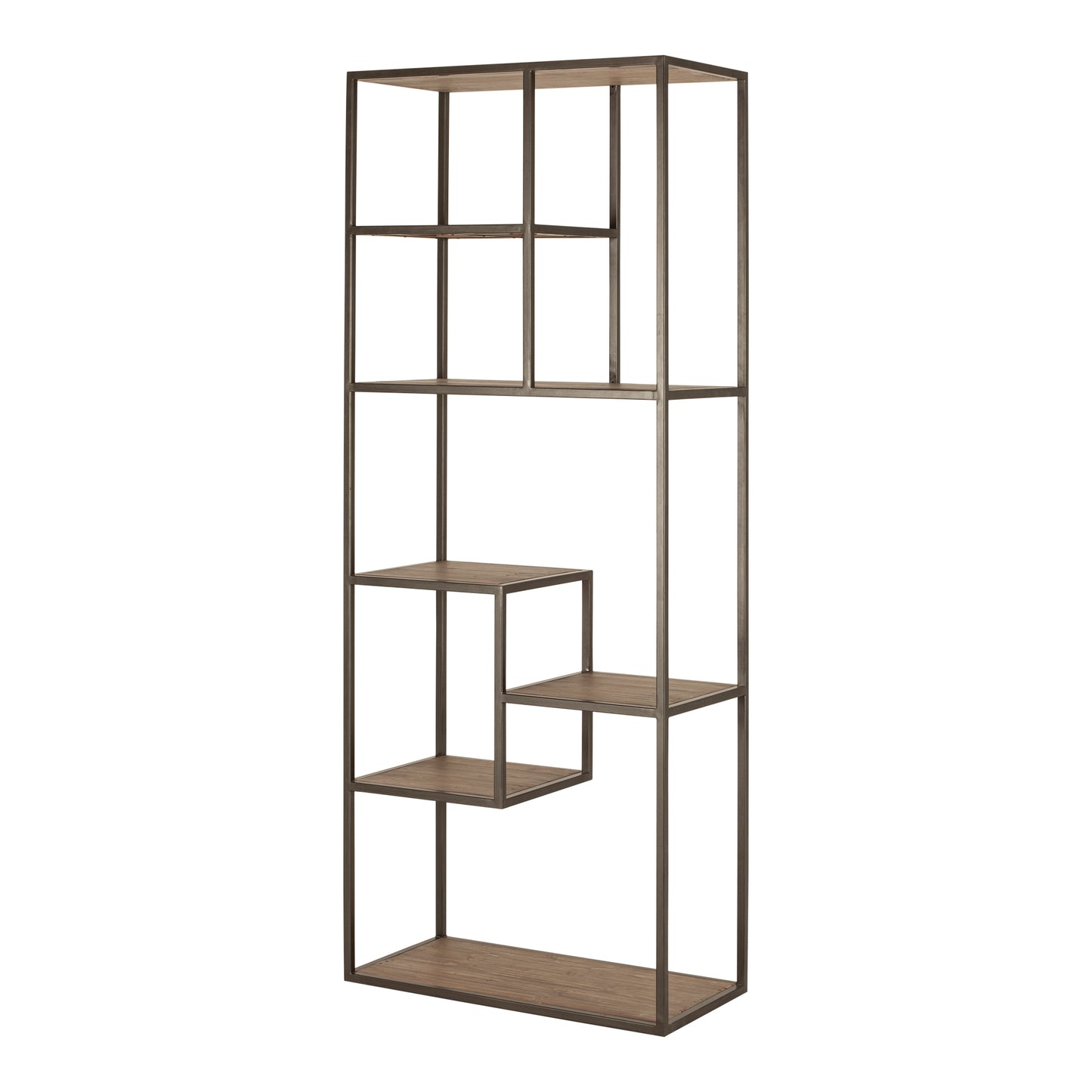 Sierra Bookshelf By Moe's Home Collection | Bookcases | Modishstore - 3