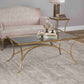 Uttermost Alayna Gold Coffee Table | Coffee Tables | Modishstore - 2