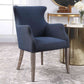 Uttermost Yareena Blue Wing Chair | Accent Chairs | Modishstore - 5