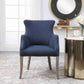 Uttermost Yareena Blue Wing Chair | Accent Chairs | Modishstore - 2