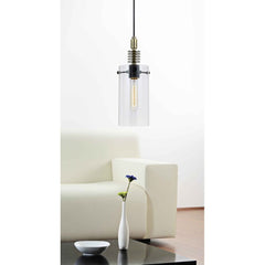 Cal Lighting FX-2734-1 60W Glass Pendant Fixture