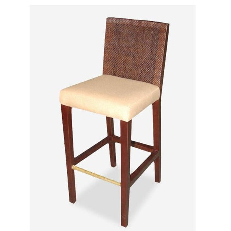 (LS) Espa Natural Fiber- Rattan Barstool Set of 2 by Jeffan | Bar Stools | Modishstore