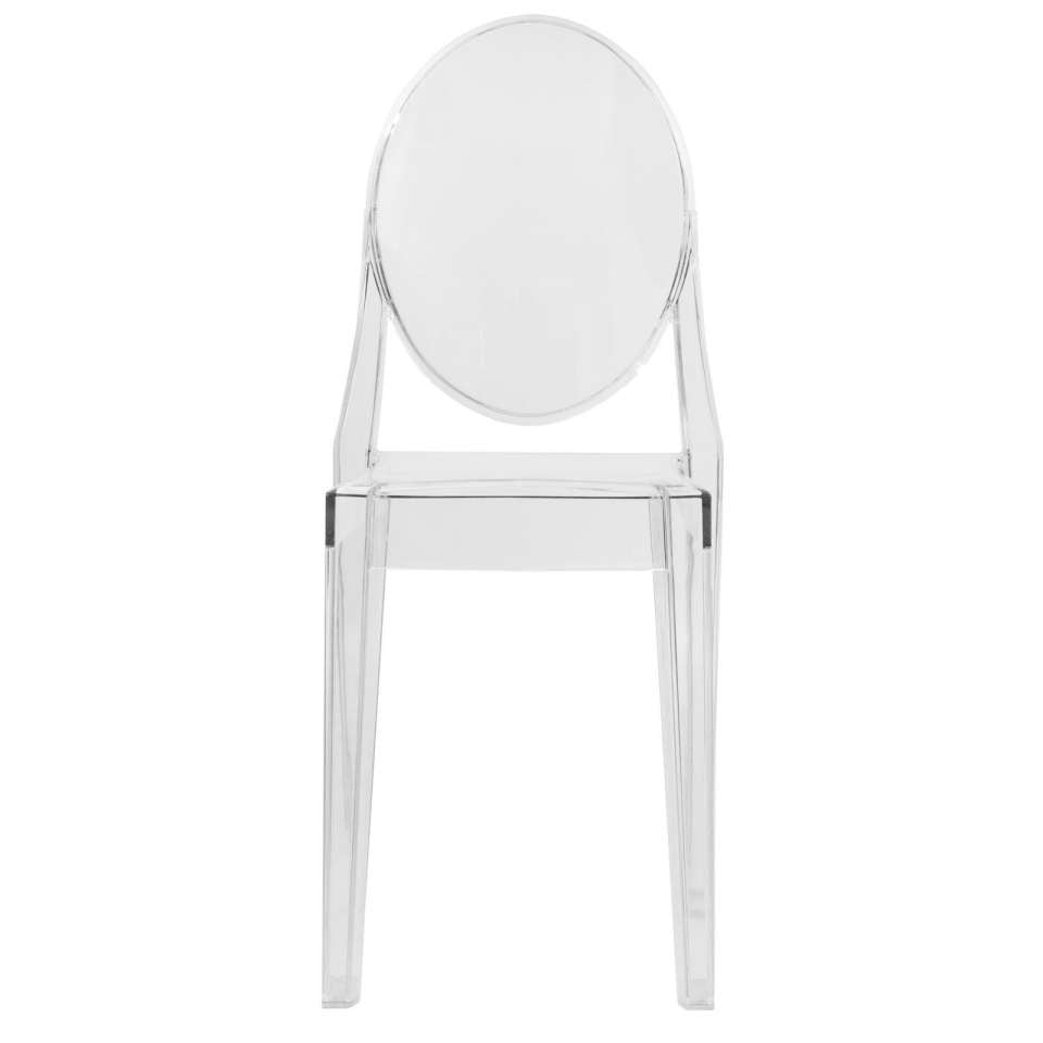 LeisureMod Marion Transparent Acrylic Modern Chair, Set of 4 | Dining Chairs | Modishstore - 8