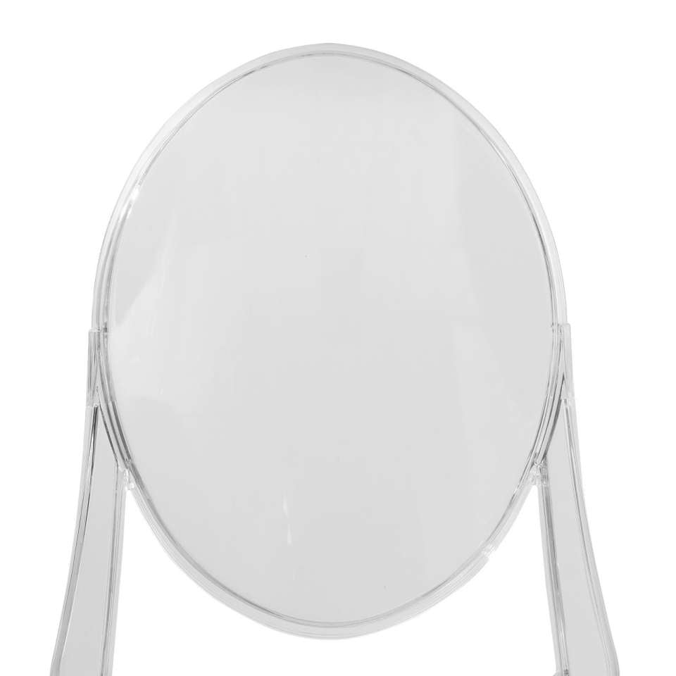 LeisureMod Marion Transparent Acrylic Modern Chair, Set of 4 | Dining Chairs | Modishstore - 5