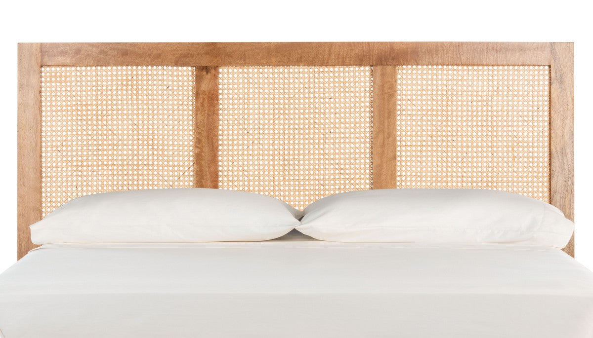 Safavieh Vienna Cane Headboard Full Size - Natural | Headboards | Modishstore - 2