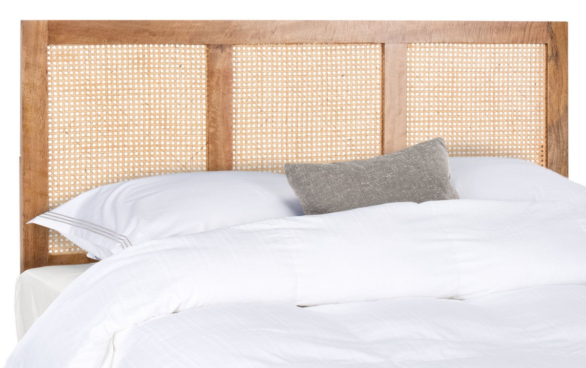 Safavieh Vienna Cane Headboard Full Size - Natural | Headboards | Modishstore - 3