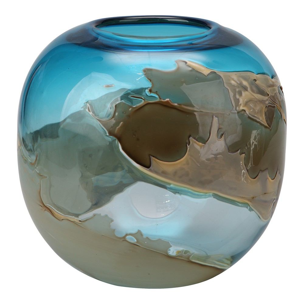 Mystic Vase Globe By Moe's Home Collection | Vases | Modishstore - 1