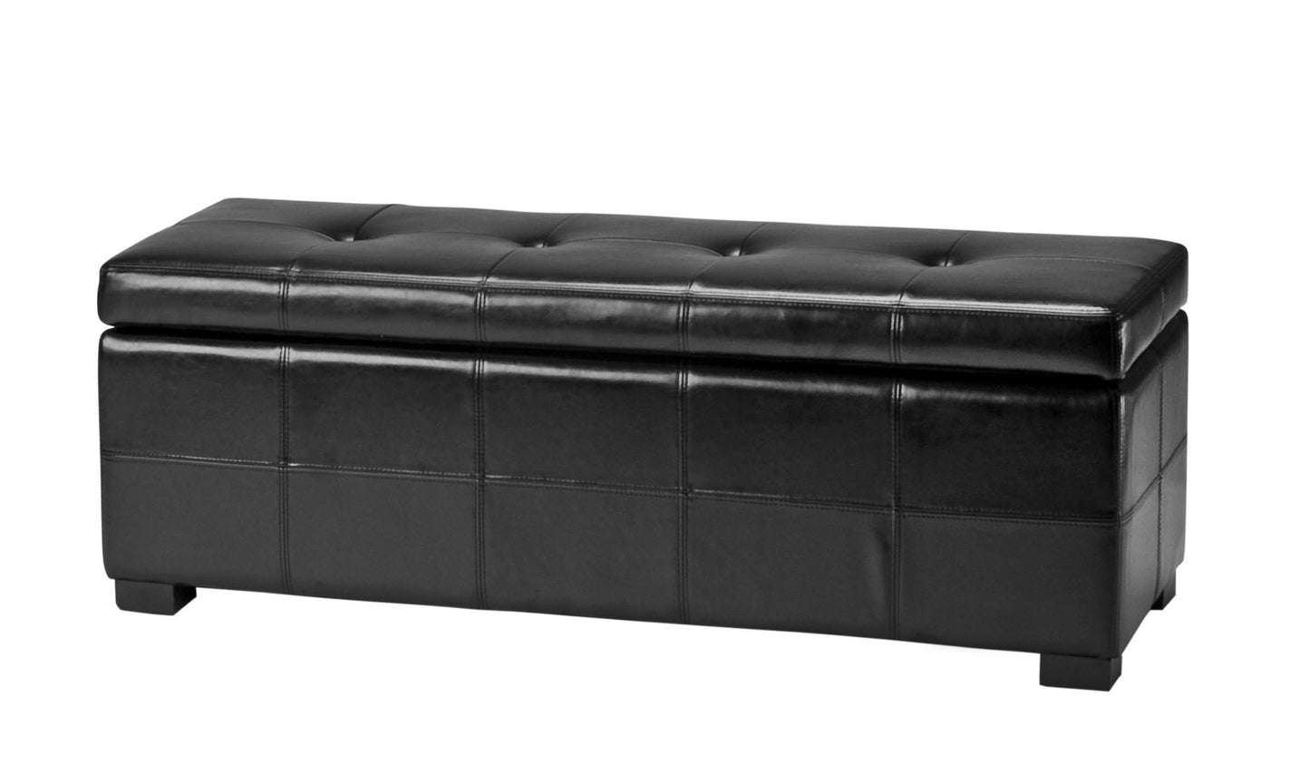 Safavieh Maiden Tufted Storage Bench Lg | Benches | Modishstore - 3