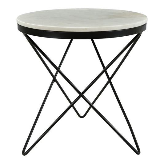 Haley Side Table Black Base By Moe's Home Collection | Side Tables | Modishstore - 1