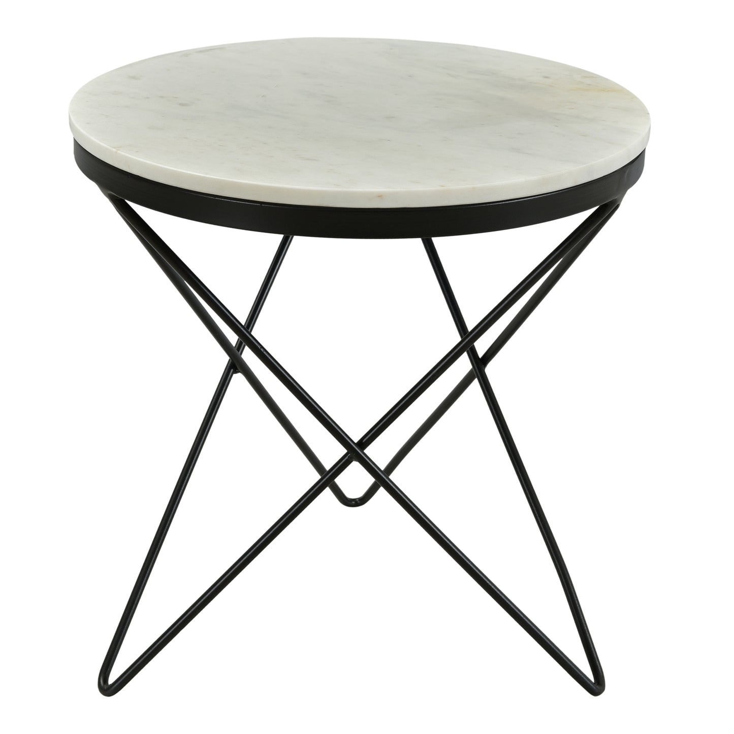 Haley Side Table Black Base By Moe's Home Collection | Side Tables | Modishstore - 2