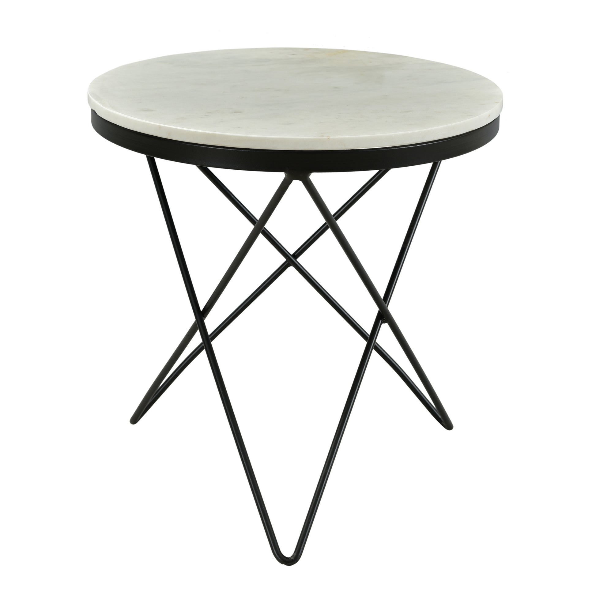 Haley Side Table Black Base By Moe's Home Collection | Side Tables | Modishstore - 3