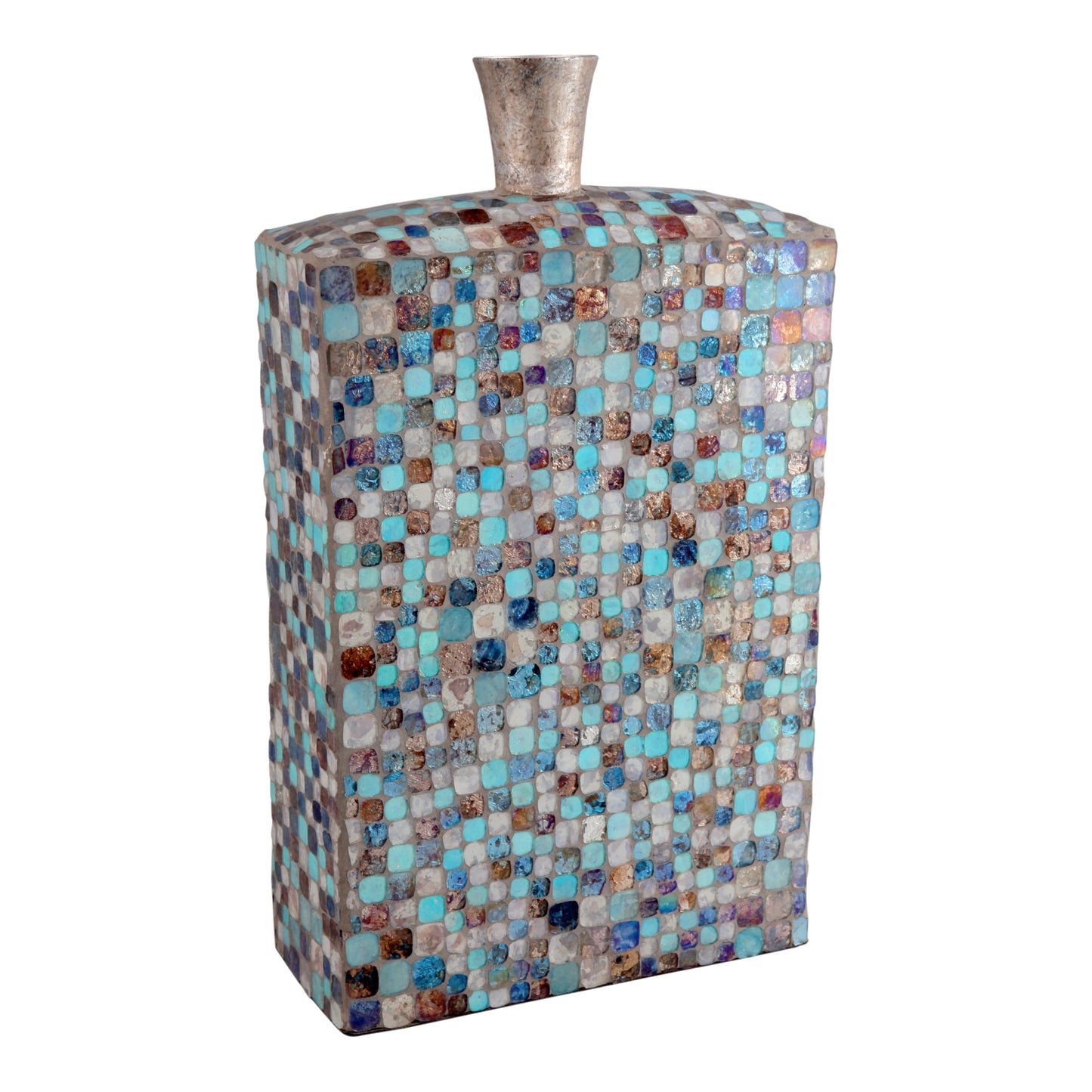 Azul Mosaic Vase Tall By Moe's Home Collection | Vases | Modishstore - 1