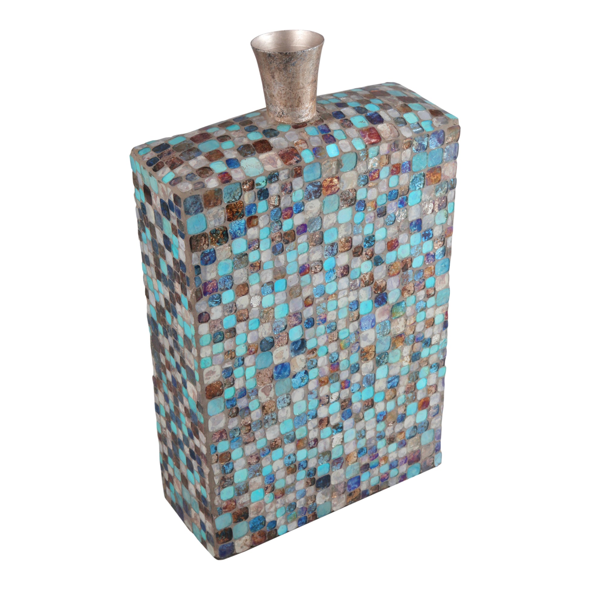 Azul Mosaic Vase Tall By Moe's Home Collection | Vases | Modishstore - 2