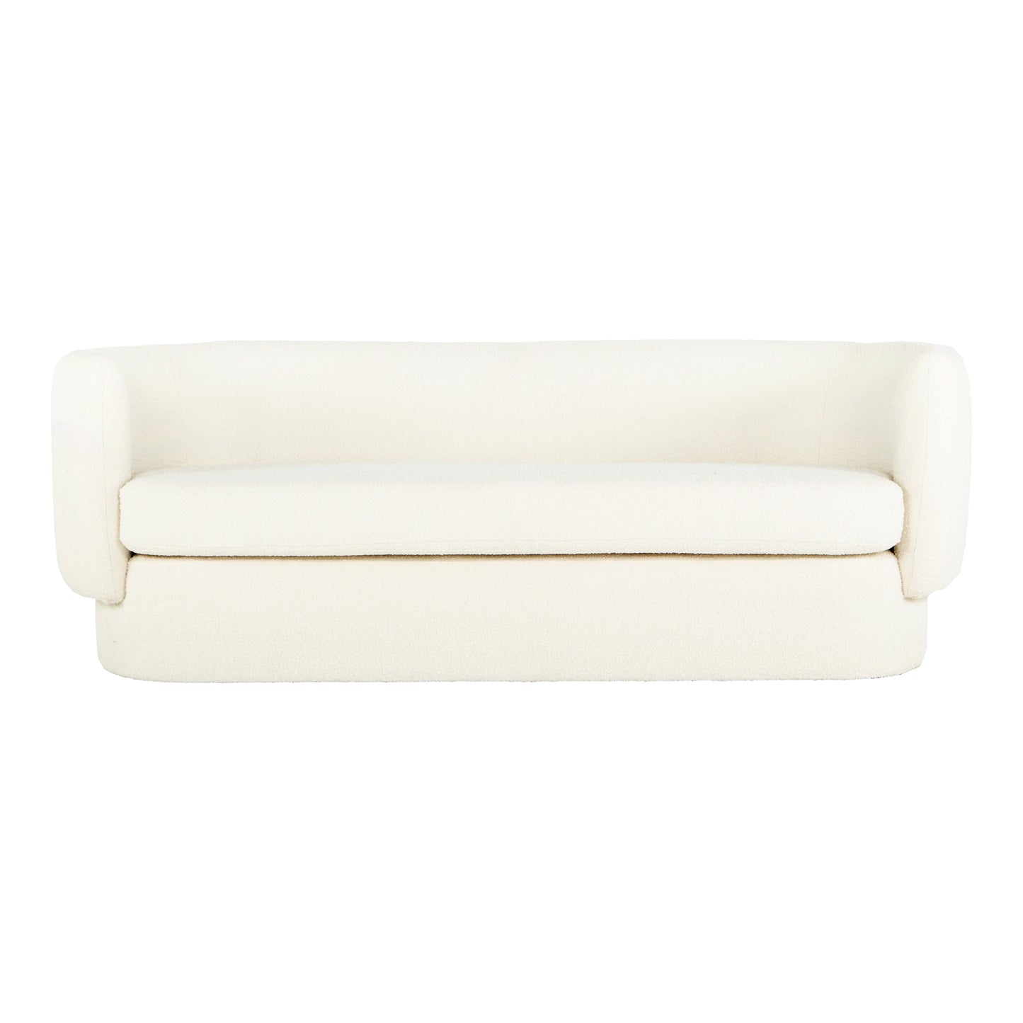 Koba Sofa Maya White By Moe's Home Collection | Sofas | Modishstore - 1