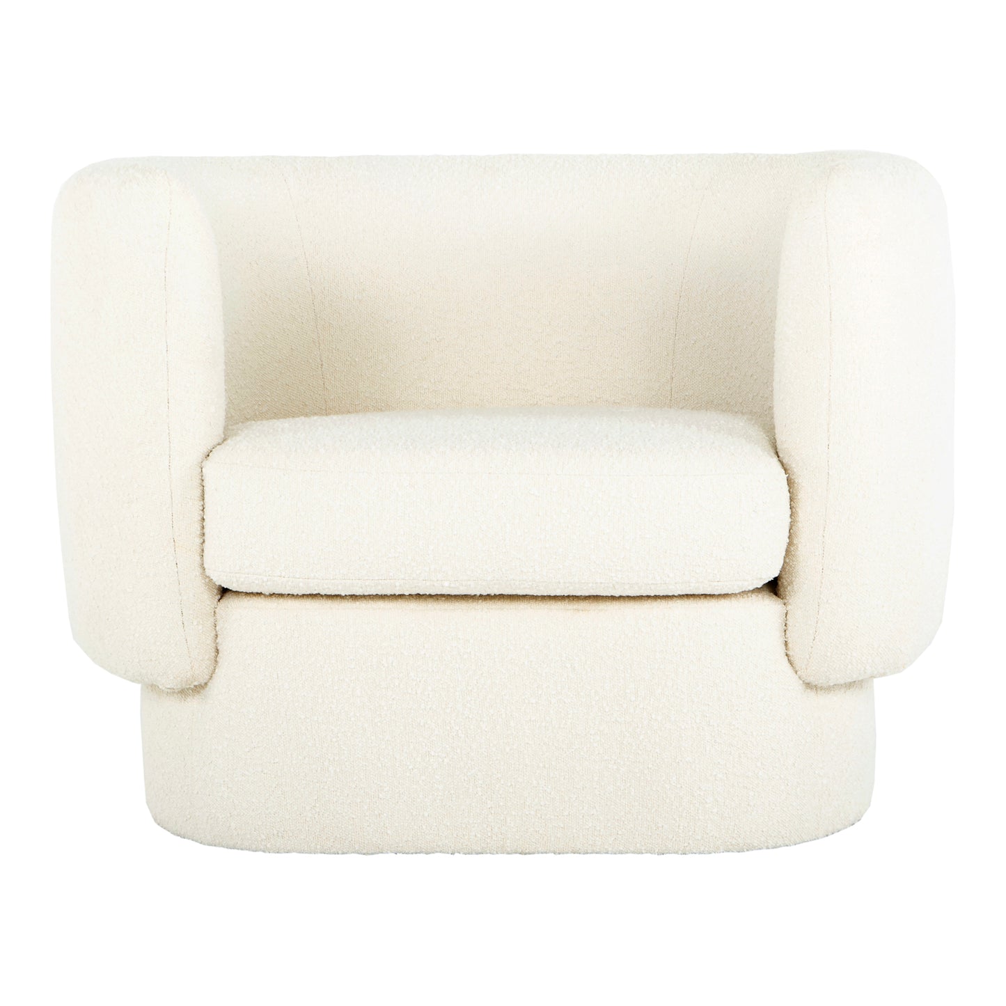 Koba Chair Maya White By Moe's Home Collection | Armchairs | Modishstore - 1