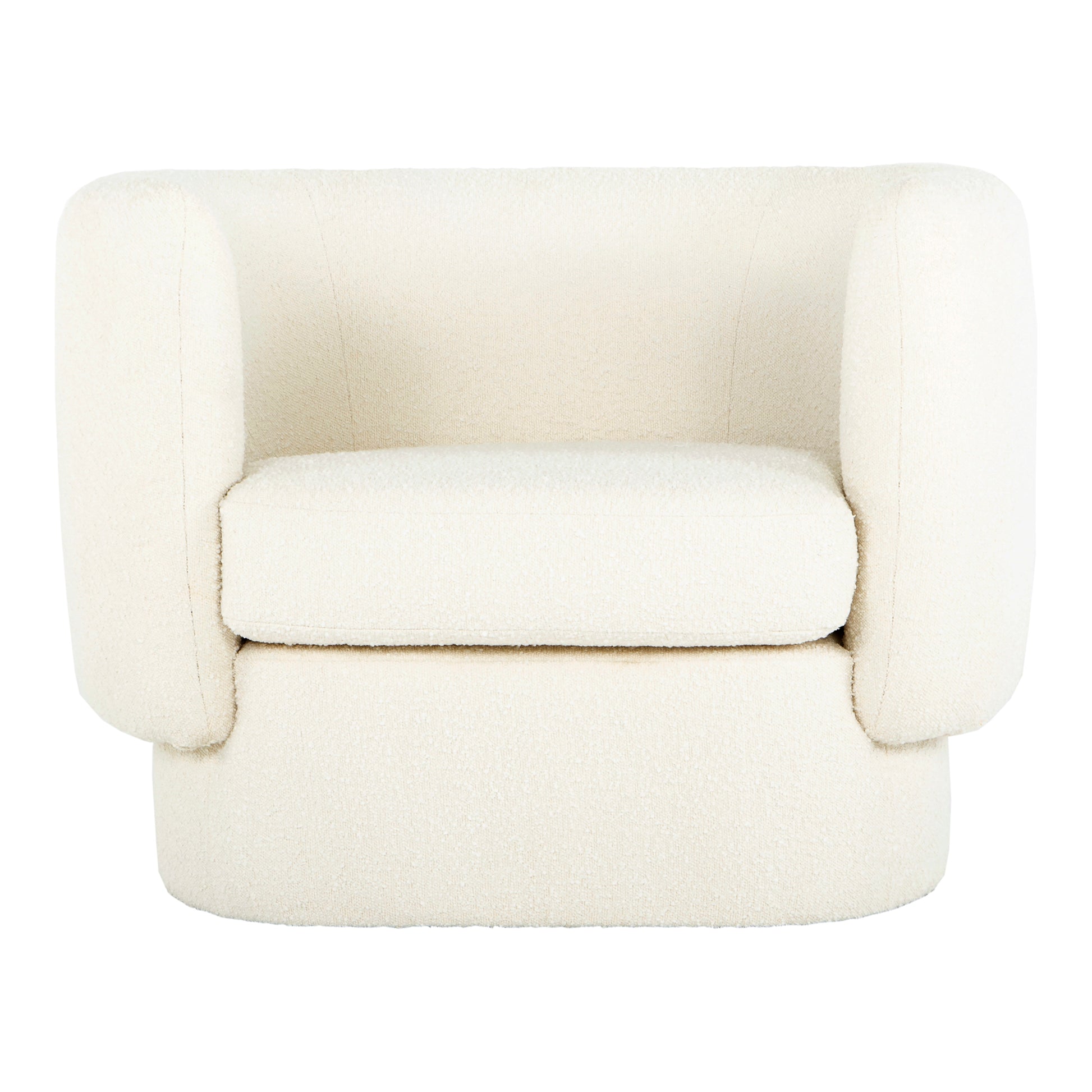 Koba Chair Maya White By Moe's Home Collection | Armchairs | Modishstore - 1