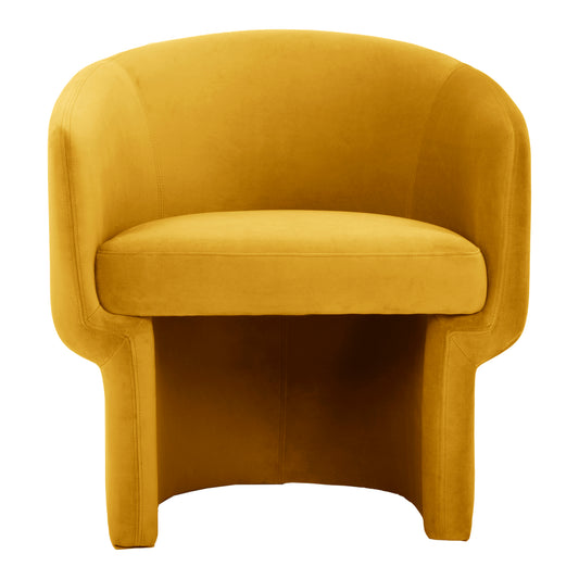 Franco Chair Mustard By Moe's Home Collection | Armchairs | Modishstore - 1