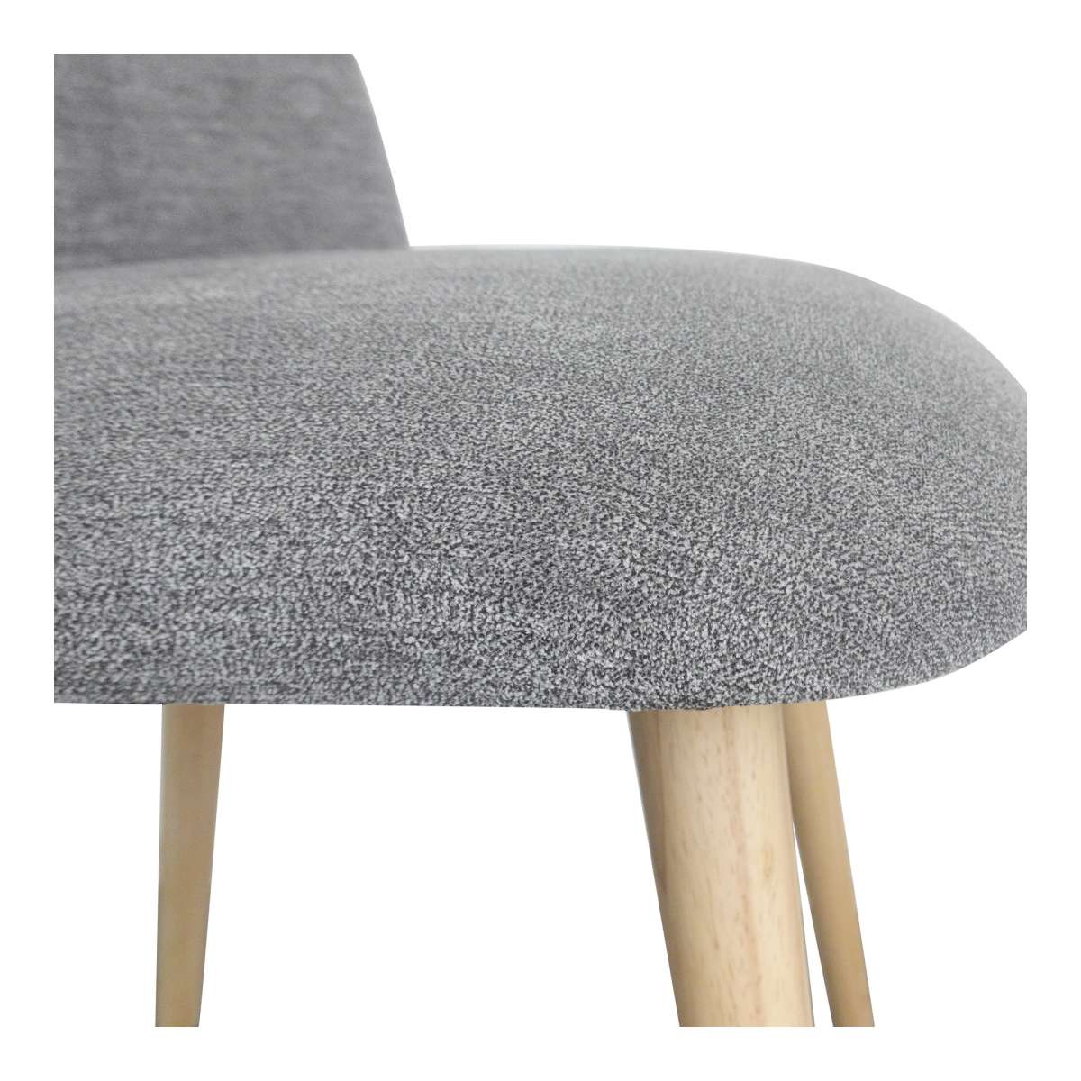 Clarissa Dining Chair Grey-M2 By Moe's Home Collection | Dining Chairs | Modishstore - 6