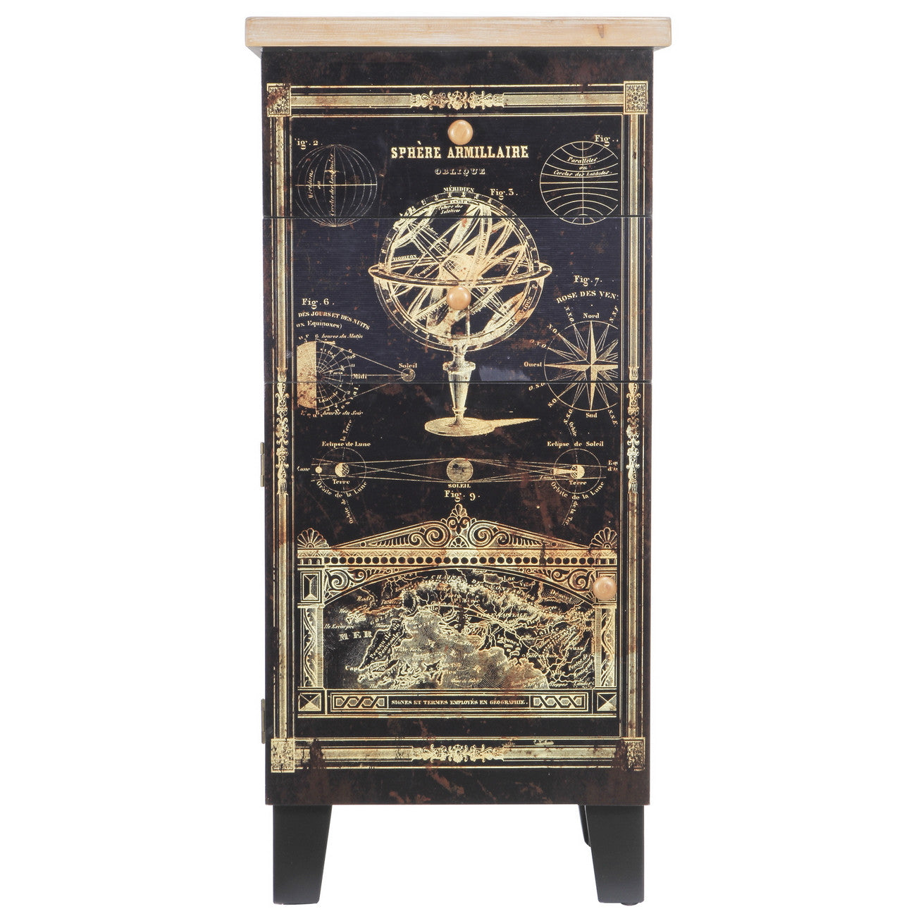 A&B Home Fantasy Garden Small Cabinet | Cabinets | Modishstore