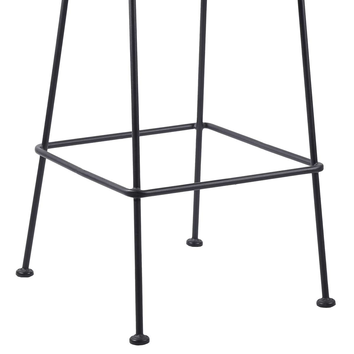 Acapulco 26" Indoor Outdoor Steel Bar Stool with Black Rope By Armen Living | Counter Stools |  Modishstore  - 8