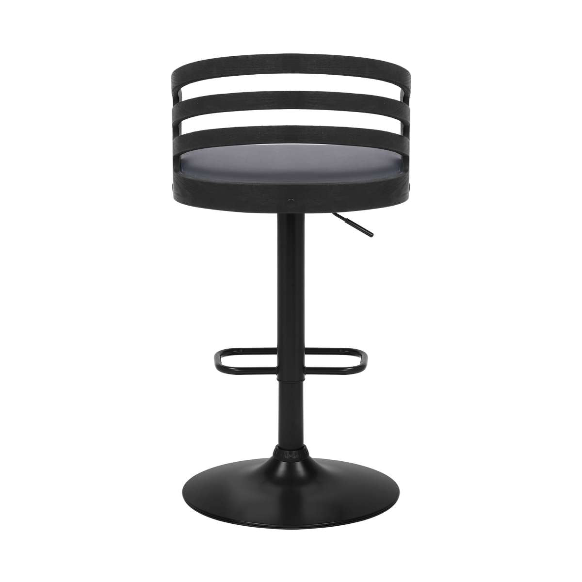 Adele Adjustable Height Swivel Bar Stool By Armen Living | Bar Stools | Modishstore - 5