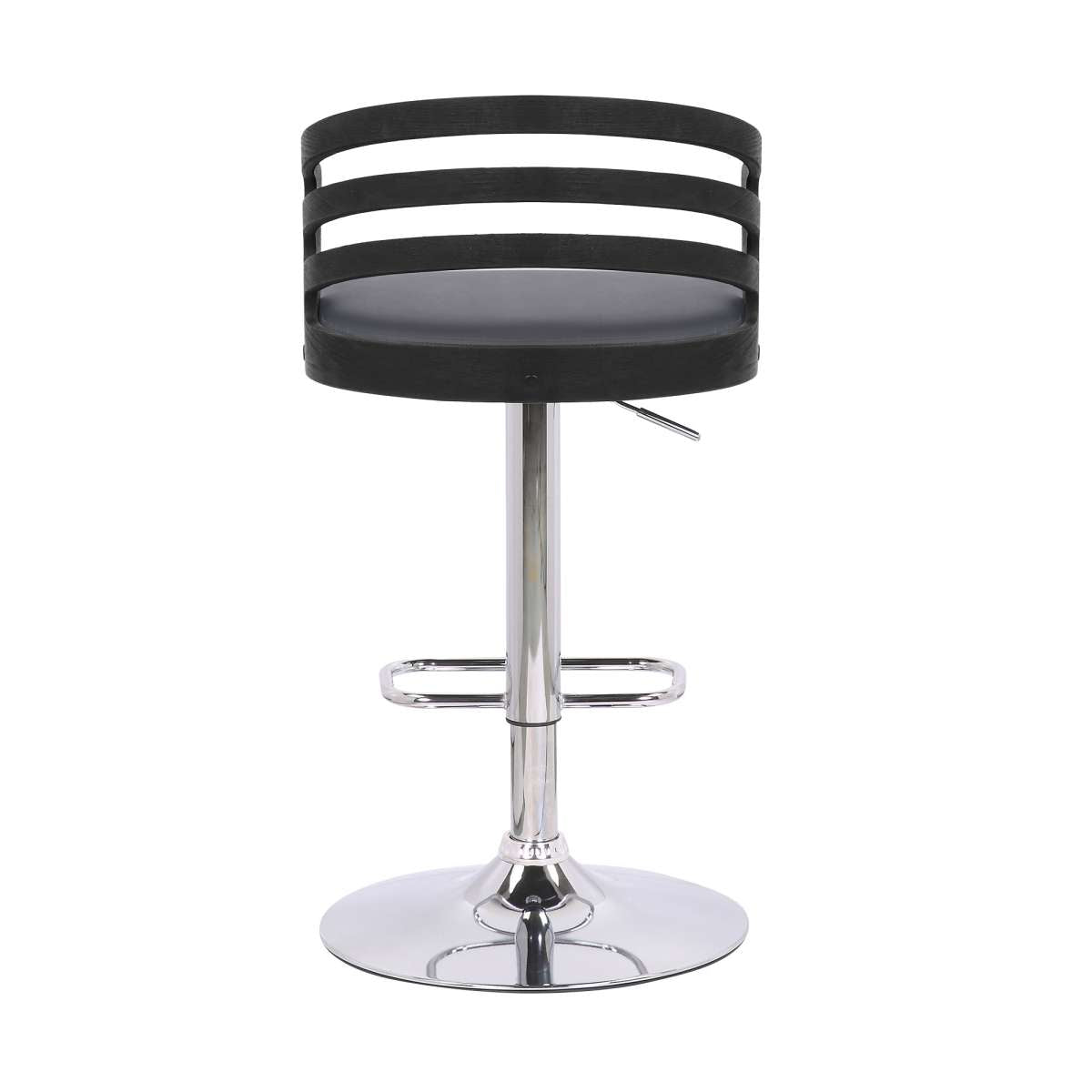 Adele Adjustable Height Swivel Bar Stool By Armen Living | Bar Stools | Modishstore - 13