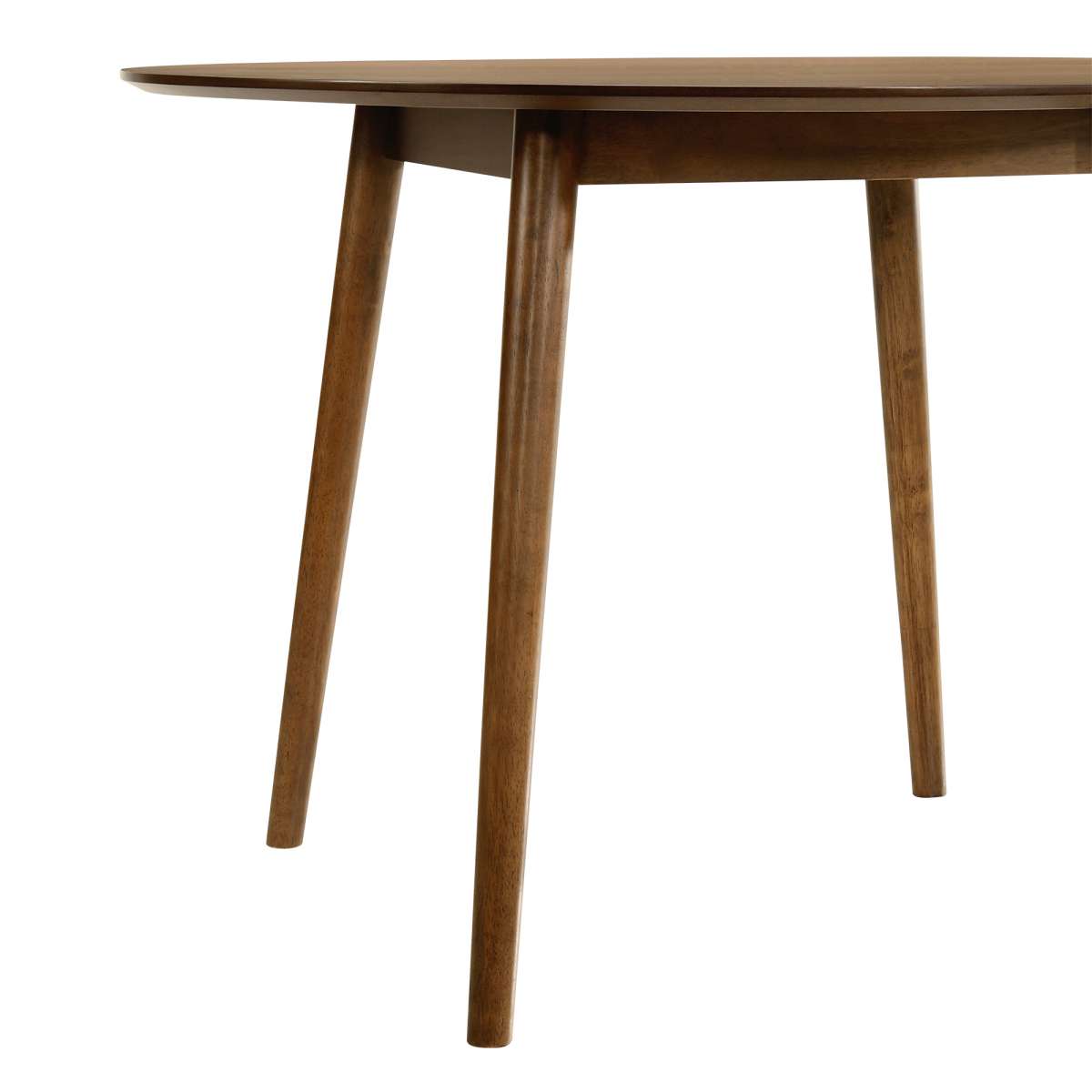 Arcadia 42" Round Dining Table in Walnut Wood By Armen Living | Dining Tables | Modishstore - 4