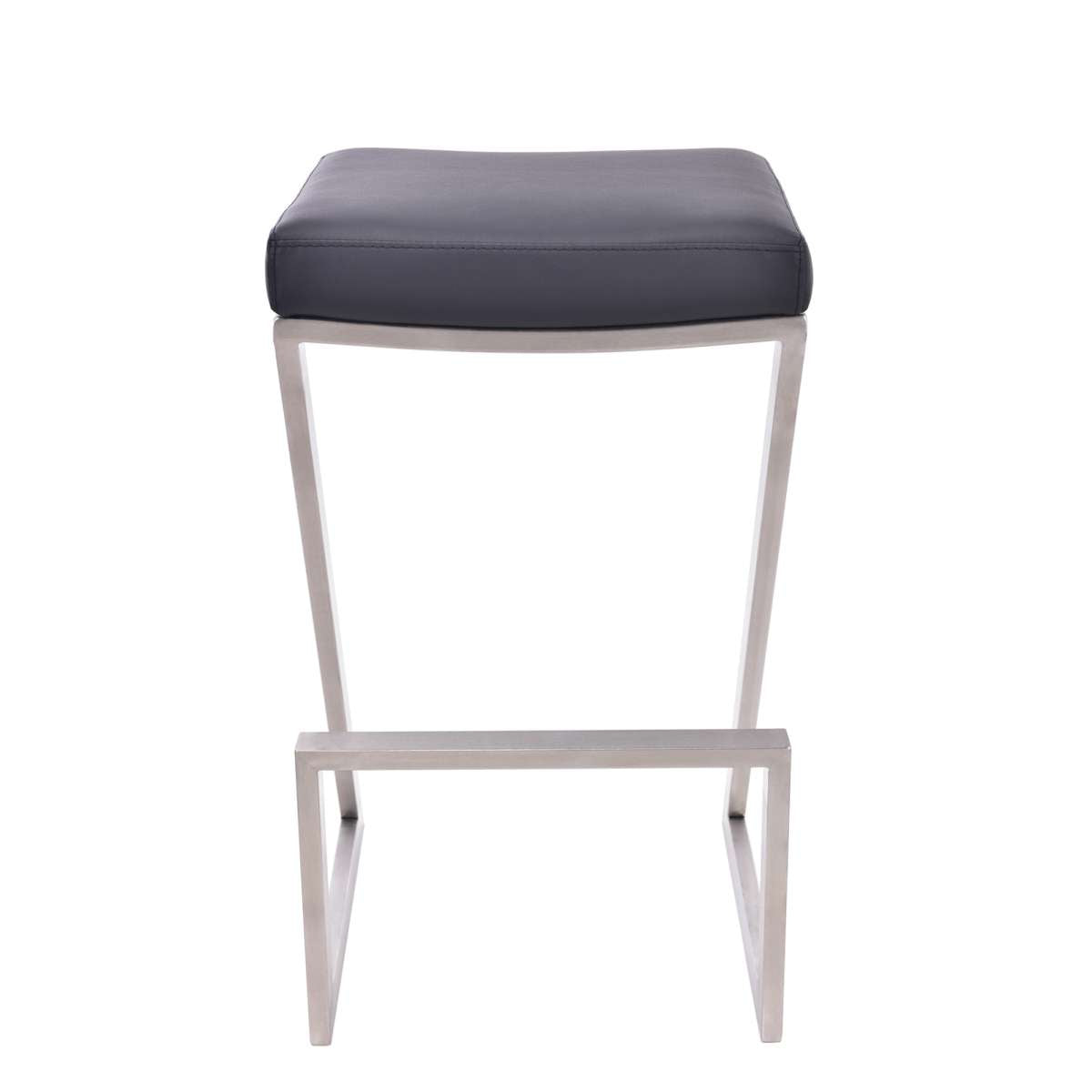 Atlantis 30" Bar Height Backless Black Bar Stool By Armen Living | Bar Stools | Modishstore - 3